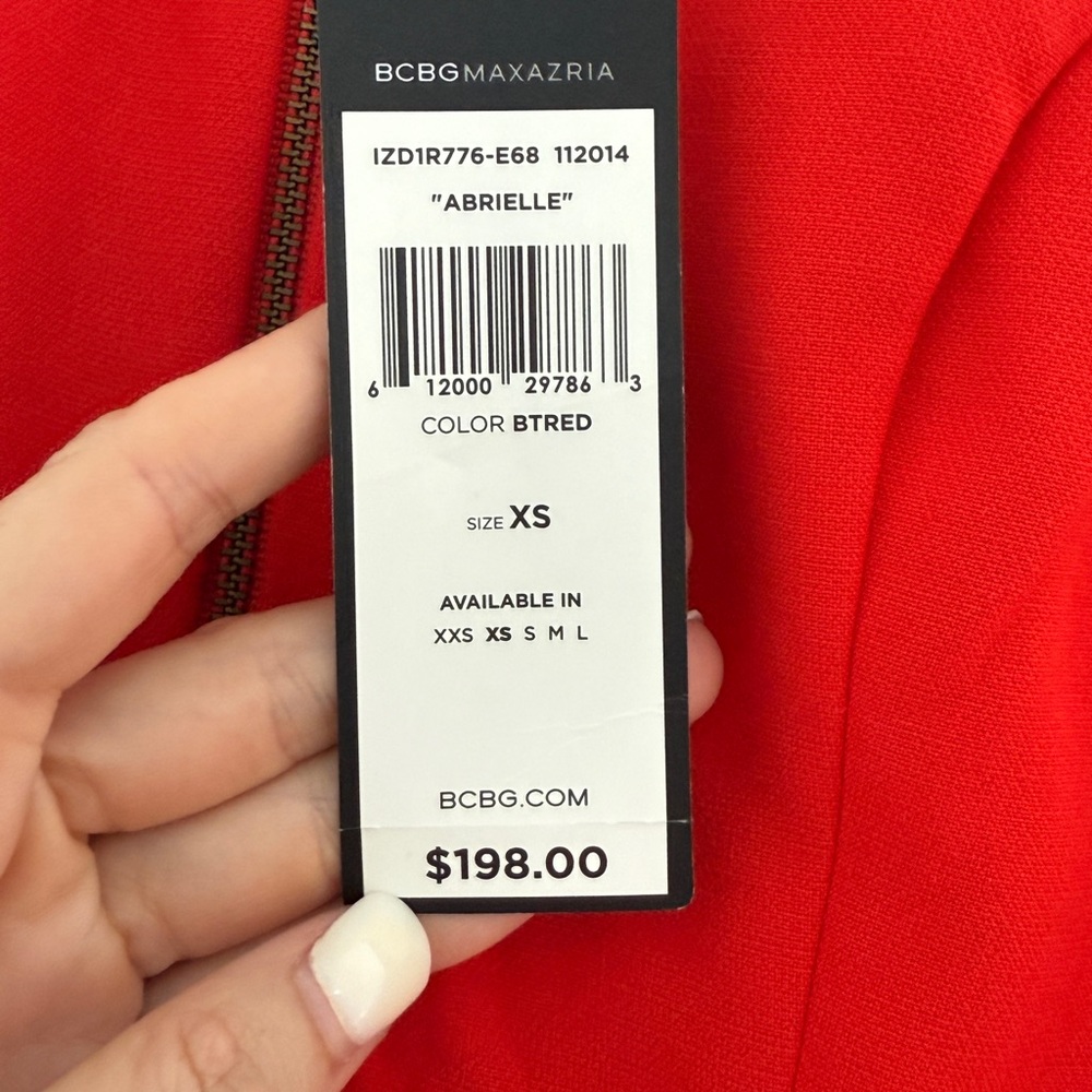 BCBGMaxAzria Vintage Peplum - Picture 3 of 3